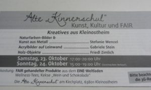 Tipp: Kunst, Kultur und FAIR in der "Alte Kinnerschul" @ Alte Kinderschule