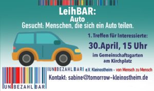 Auto LeihBAR @ Gemeinschaftsgarten