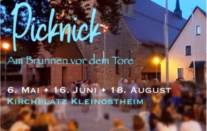 Picknick mit Musik „Am Brunnen vor dem Tore“ @ Kirchplatz Kleinostheim