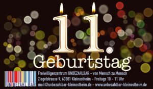 11. Geburtstag @ Unbezahlbar